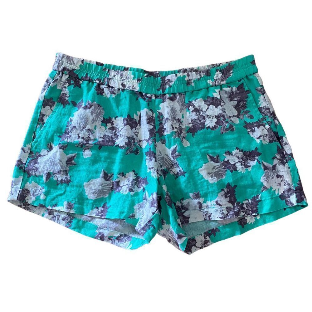 Kut From the Kloth Jansen Floral Pull-on Shorts size 10